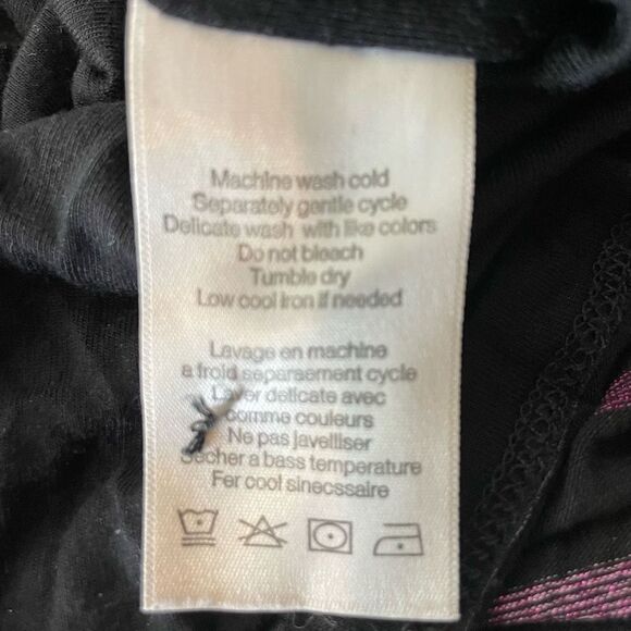 Veronica Beard Marcy Ruched Fushcia Striped Mini Dress Size S - Picture 9 of 9